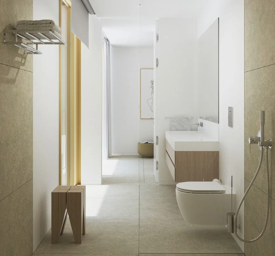 Bathroom interior
